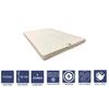 Firm Mattress for Sofa Bed Alse 120x190 Cm Thickness 15 Cm Visco Pillow - 5 Comfort Zones - Polished Latex Core HR Last...