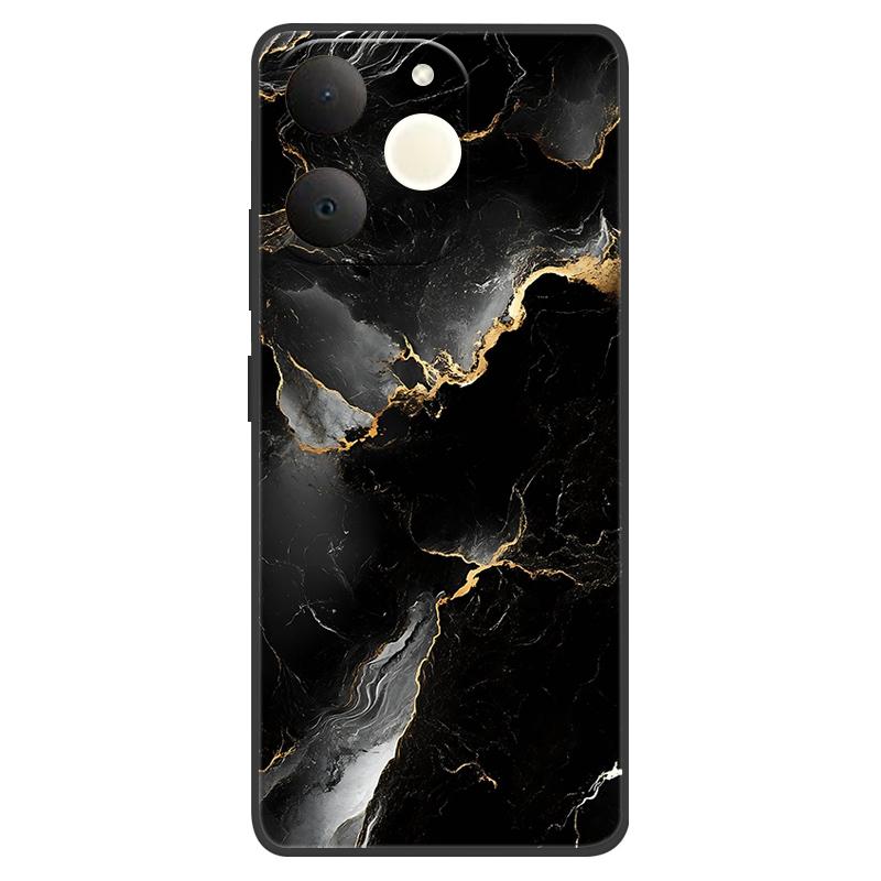 Для Realme Note 70 4G Чехол Realme Note 70T 4G Мраморная Расписная Мягкая Матовая Силиконовая Задняя Крышка Для Realme Narzo 80 Lite Полный Чехол