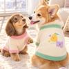 Warm Corgi Sweater, Winter Sweet Floral Dog Clothes, Cartoon Dachshund Knitwear, Pet Supplies Dog Stuff