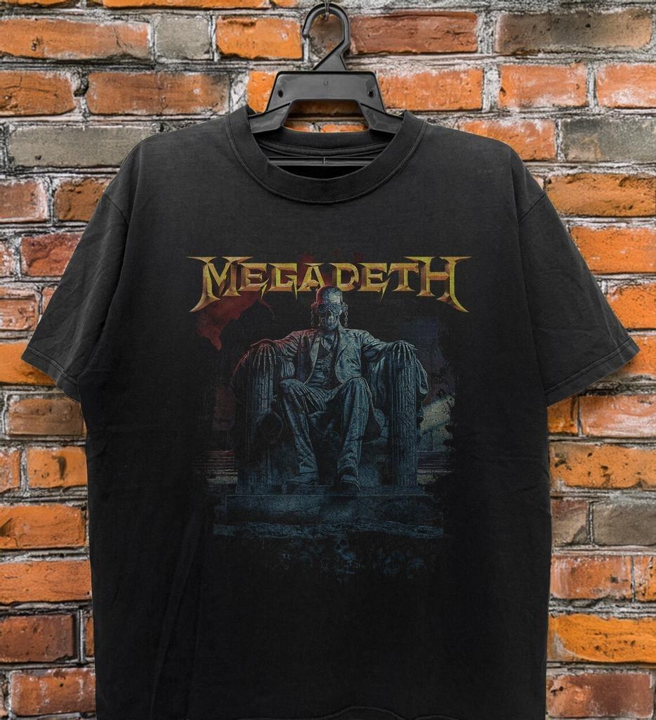 Megadeth Vic Lincoln Basic Unisex T-Shirt Size S-5XL