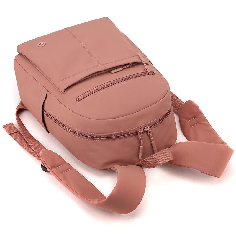 Однотонный женский рюкзак для улицы, студенческий, школьный, дорожная сумка