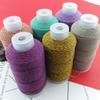 Qs Хлопковая нить, натираемая вручную, 18 нитей, секционное окрашивание, градиент, DIY, плетеный браслет, веревка для браслета, нить для игры, веревка для бисероплетения, подбор