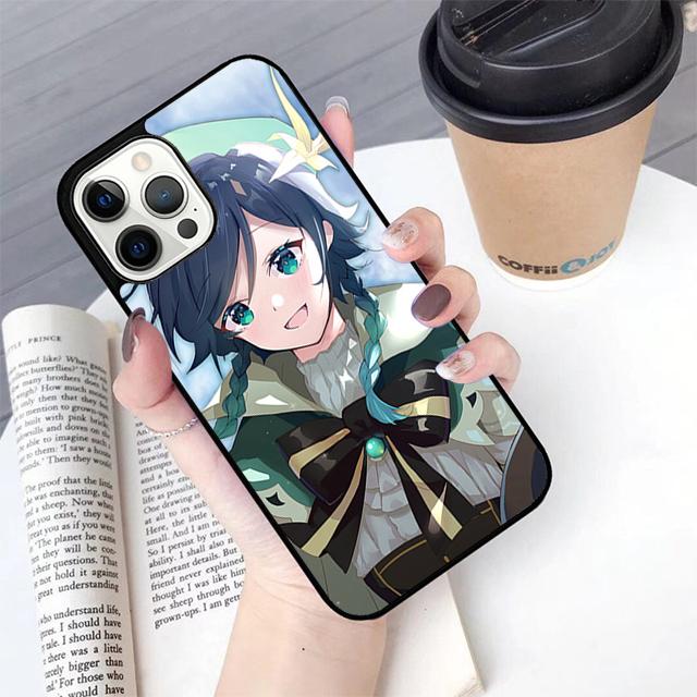 Чехол для телефона Genshin Impact Венти Для Apple iPhone 17 Air Pro Max Plus Чехол для iPhone 17 Air 14 15 16 13 12 Max