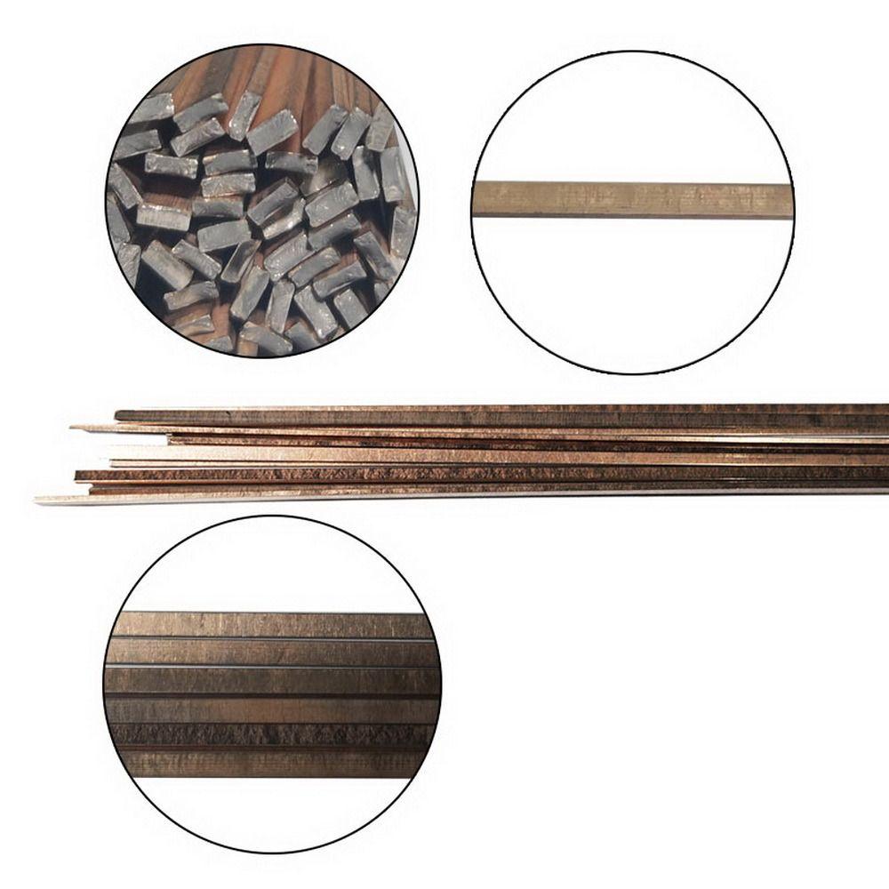5Pcs 1/1.5/2/2.5/3mm Bronze Welder Wire Phosphorus Copper No Need Solder Powder Soldering Electrode Welding Rod
