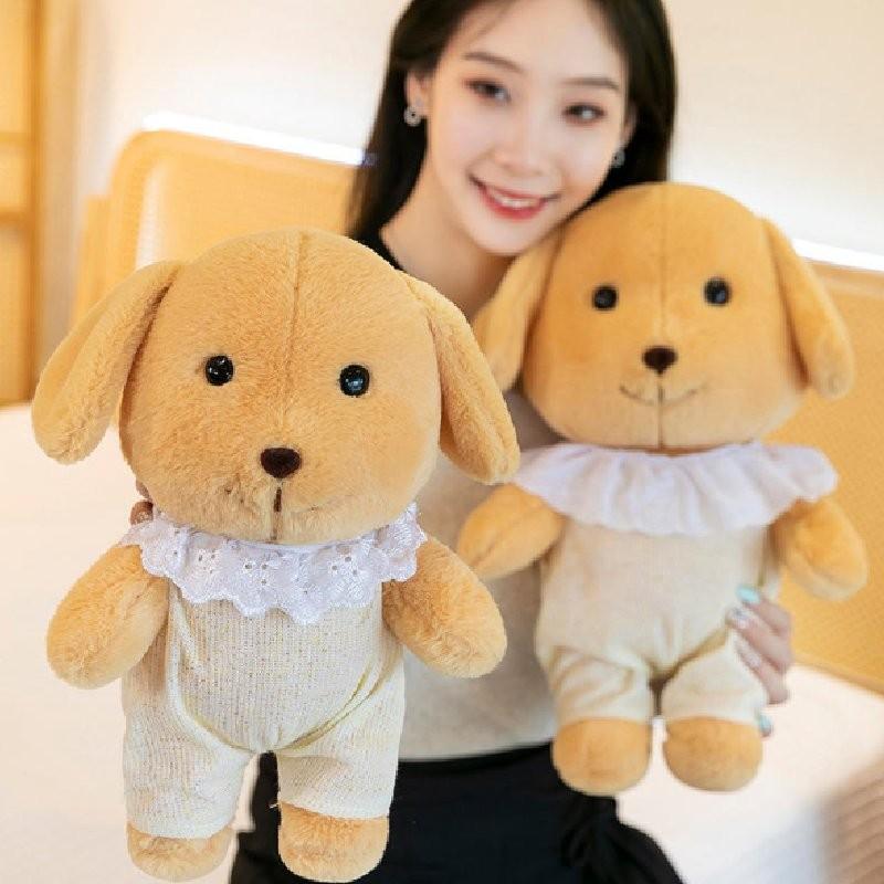 Cute Adorable Plush Poodle Puppy Doll Family Soft Toy For Girls Birthday Gift