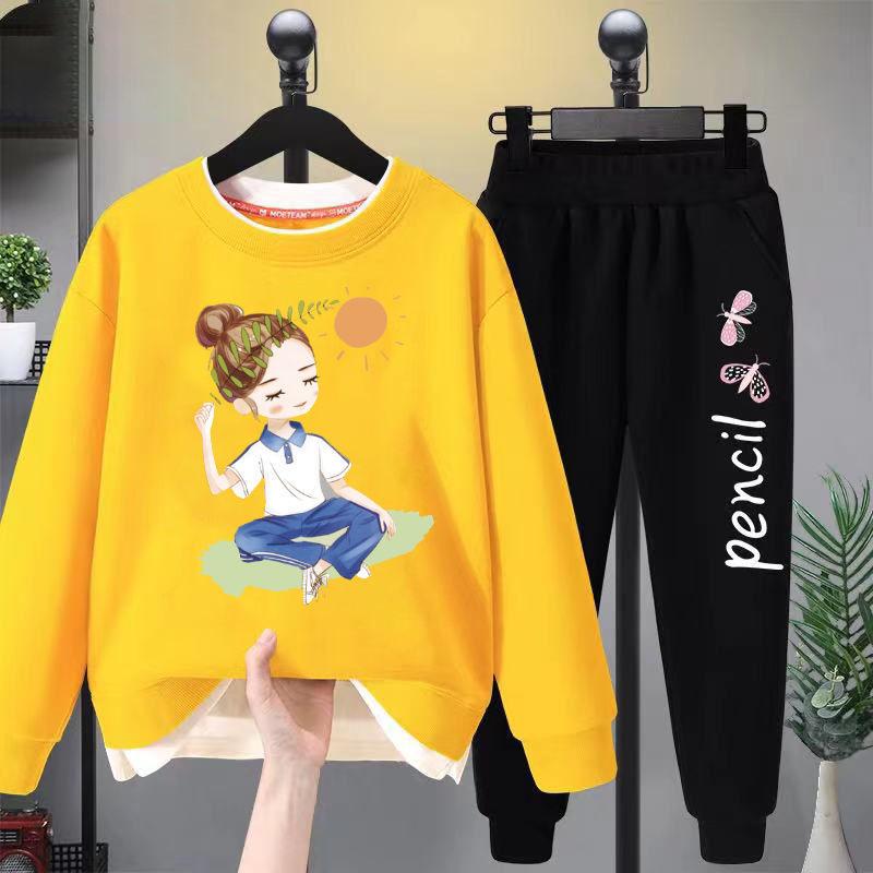 Детский костюм Модный свитер из двух частей