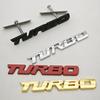 Автомобильная наклейка Турбированный Турбо Металлический сплав 3D Металлический значок Аксессуары для тюнинга автомобиля Задний багажник Боковое крыло Маркировка Декоративная