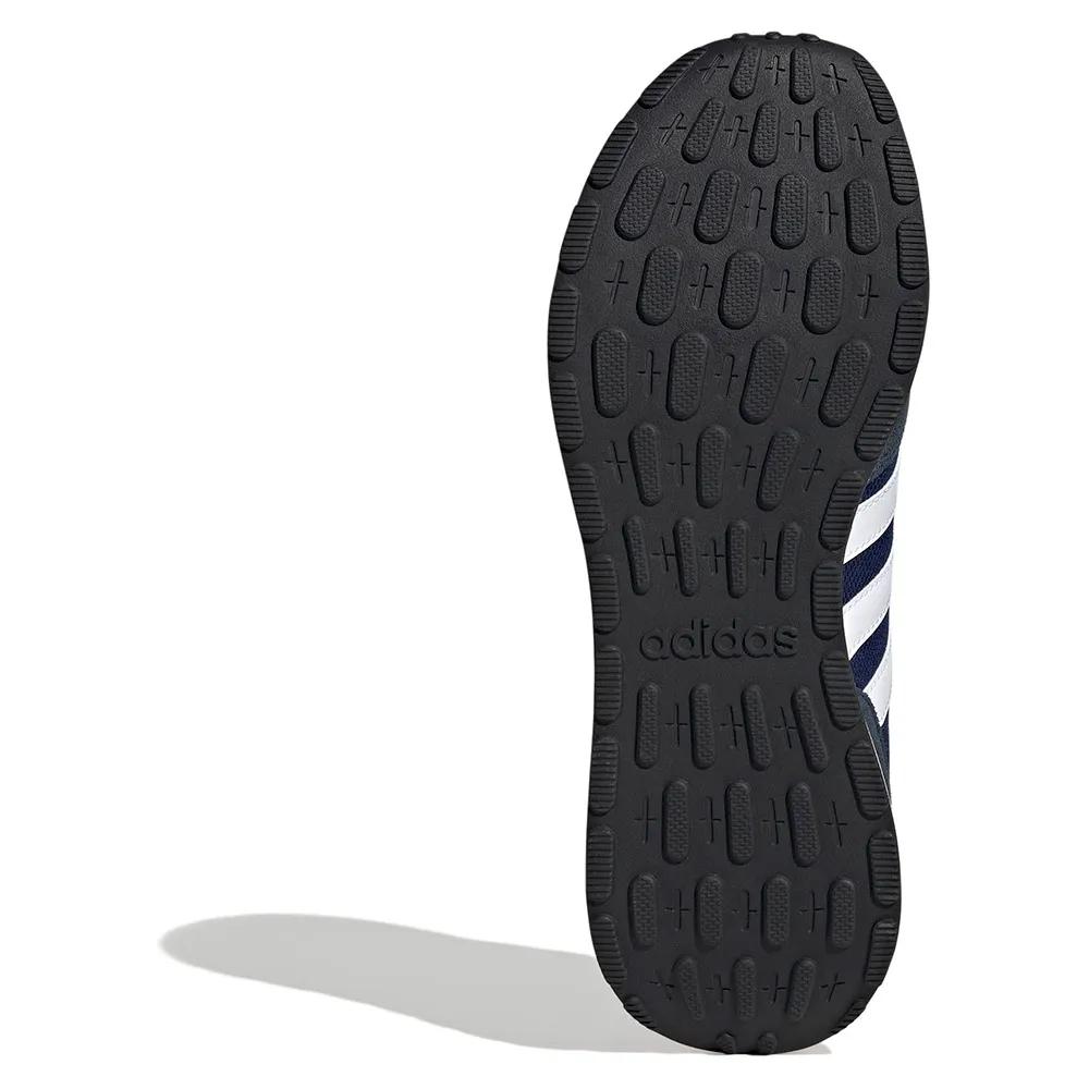 Adidas run 60s 4.0 sneakers textile suede blue/white/red
