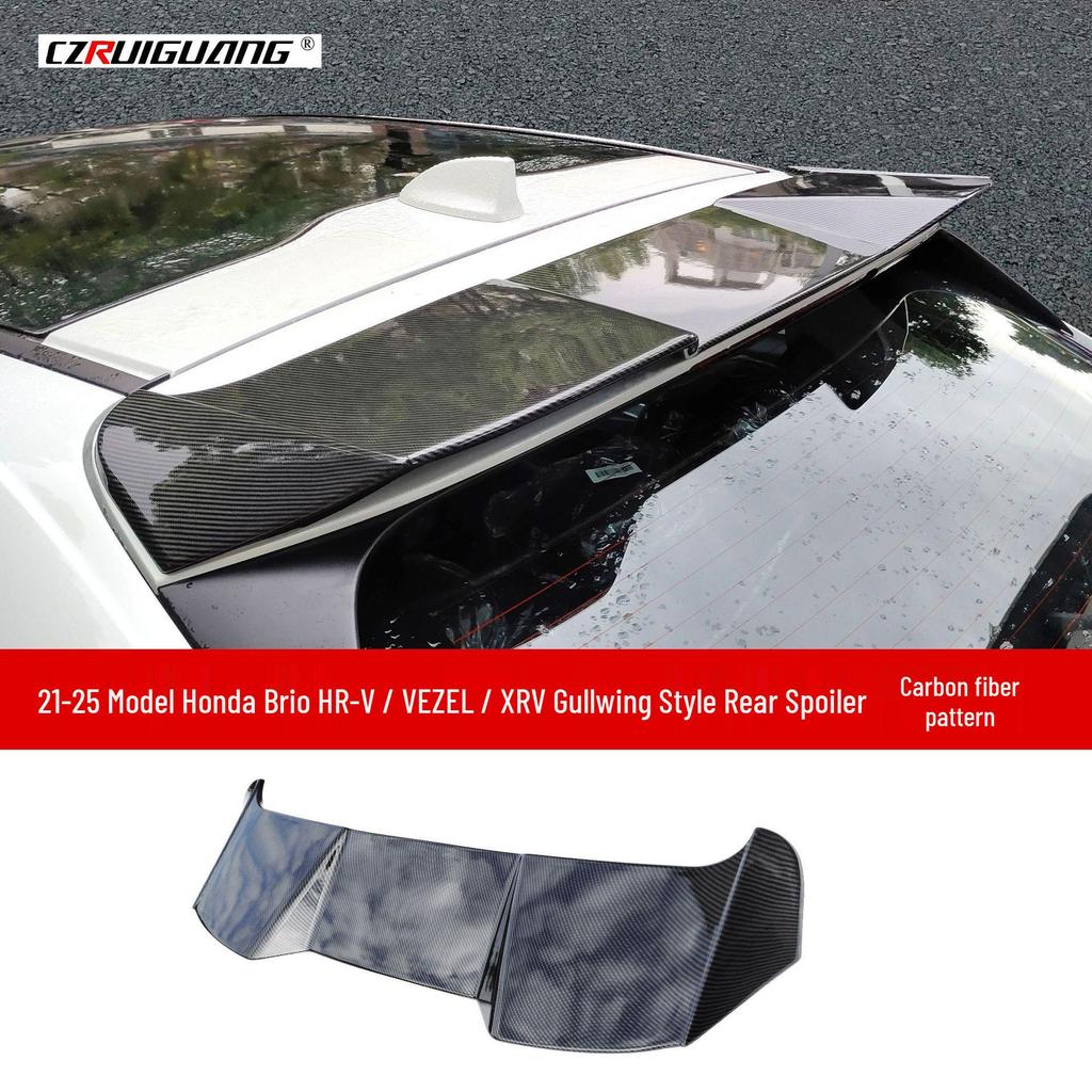 Compatible Binzhi HRV 21-25 Model Gullwing Roof & Rear Spoiler, Front Lip, XRV Deflector Body Kit