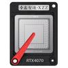 1 шт. XZZ трафарет для паяльных шариков/паяльной пасты для GTX1650 RX580 RTX4070 RTX3050 RX5700XT GTX1080TI SR2WB Прямой нагрев BGA шаблон
