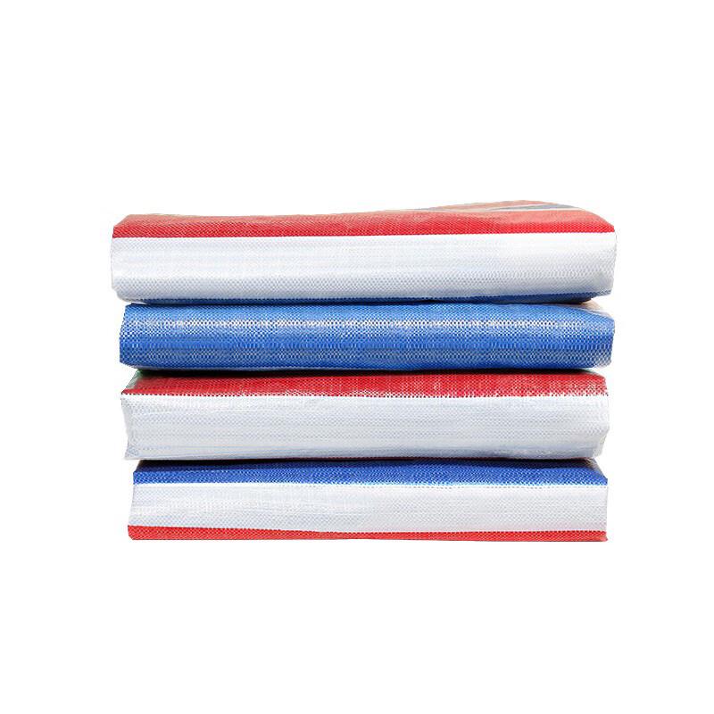 Multi-Color Striped Waterproof Tarpaulin