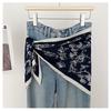 Women S Floral Printed Triangle Scarf Lightweight Sun Protection Versatile Shawl