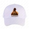 Шляпа BAD Bunny Женская Унисекс Взрослая Кепка с Козырьком Модная Повседневная Регулируемая С Принтом Бейсболки Кепка Тракер