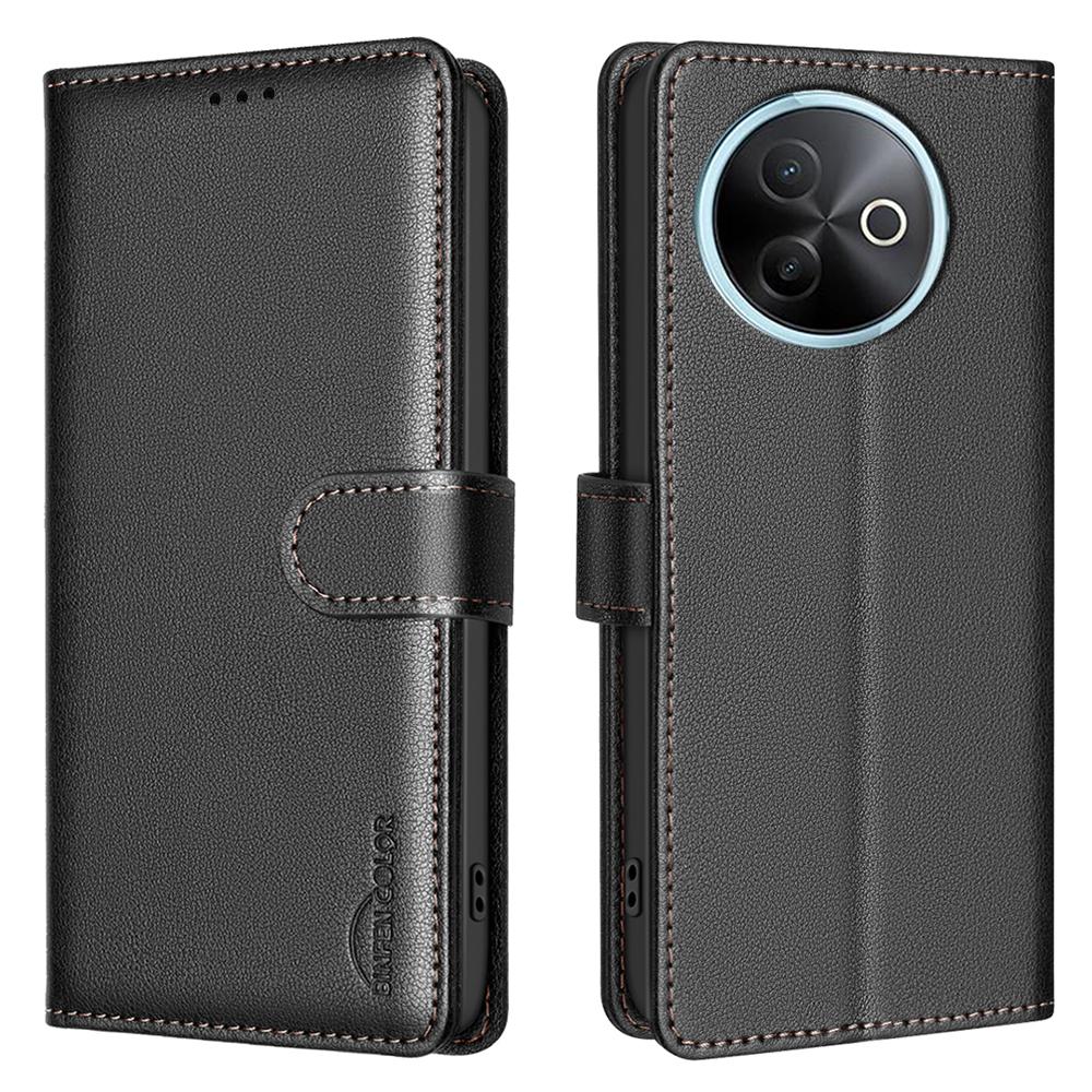 BINFEN COLOR BF32 For vivo Y39 5G Leather Case Wallet RFID Blocking Phone Cover