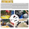 5 Gallon VP Racing Fuel Filler Hose with Ball Valve Shut & Hose Bender Oil Tube Fuel Hose Kit For LC2 Jugs Scribner Fuel Jugs