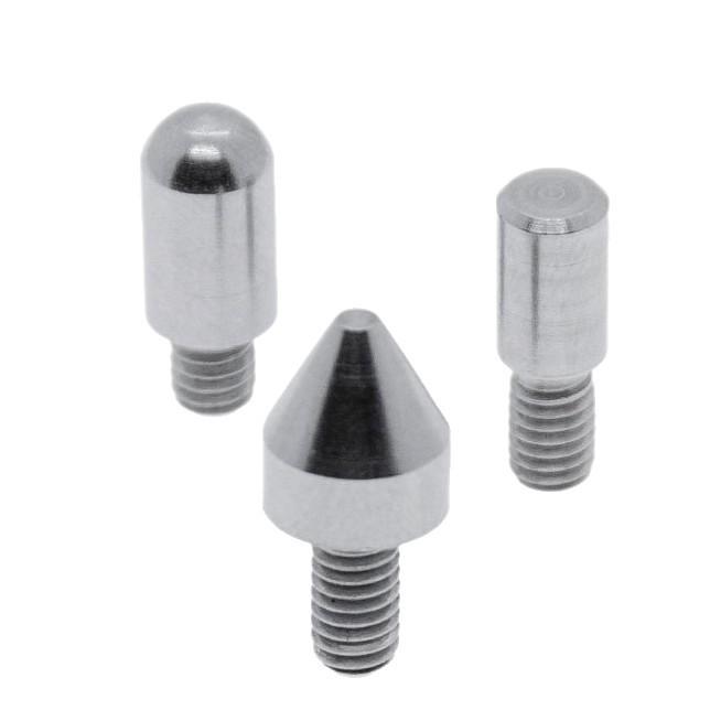 Stainless Steel External Thread Dowel Pin with Tapered/Round/Flat Head, Locating Column M3/M4/M5/M6