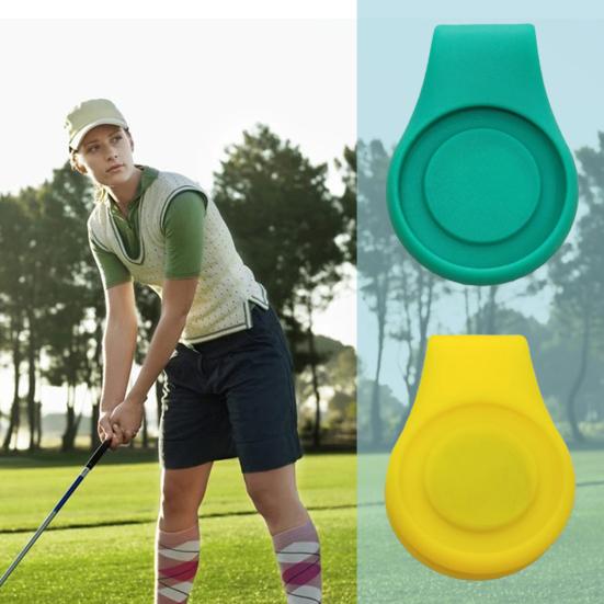 Golf Hat Clip Flavorless Magnetic Silicone Premium Magnet Golf Ball Marker for Position Calibrating