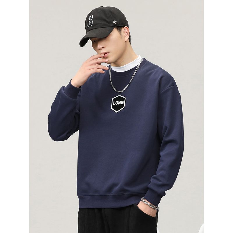 Ceiling-High Quality! Original Japanese Order! Autumn Export Surplus Sweatshirt for Men, Casual, Trendy, Loose Fit, Clearance Sale
