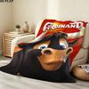 1PC Ferdinand Patterned Flannel Blanket Suitable For All Seasons For Home Decor Warmth And Comfort Gifts Holiday Present