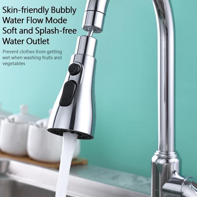 1 шт., кухонный смеситель, универсальное удлинительное устройство, экономия, поворотная на 360 ° шаровая насадка, переходник для крана, запасные части для раковины, кухонные аксессуары