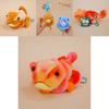 Plush Animal Keychain With Magnetic Color Changing Chameleon For Cute Gift And Decoration