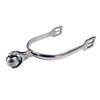 Horse Riding Spurs Western Stainless Steel Spurs Roller Ball For Equestrian Boots Rider Horsemanship Lovers Men Women SP6110