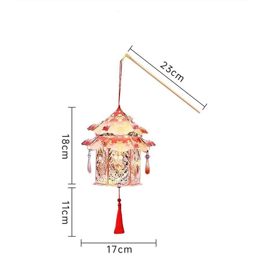 Blessing Words Mid-Autumn Festival Lantern Glowing Lantern for Party Moon Festival Holiday
