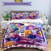 3pcs Duvet Cover Set (1*Duvet Cover + 2*Pillowcase, Without Core),Girl group Print Bedding Set, Bedroom Decor, All‑Season, Birthday Gift