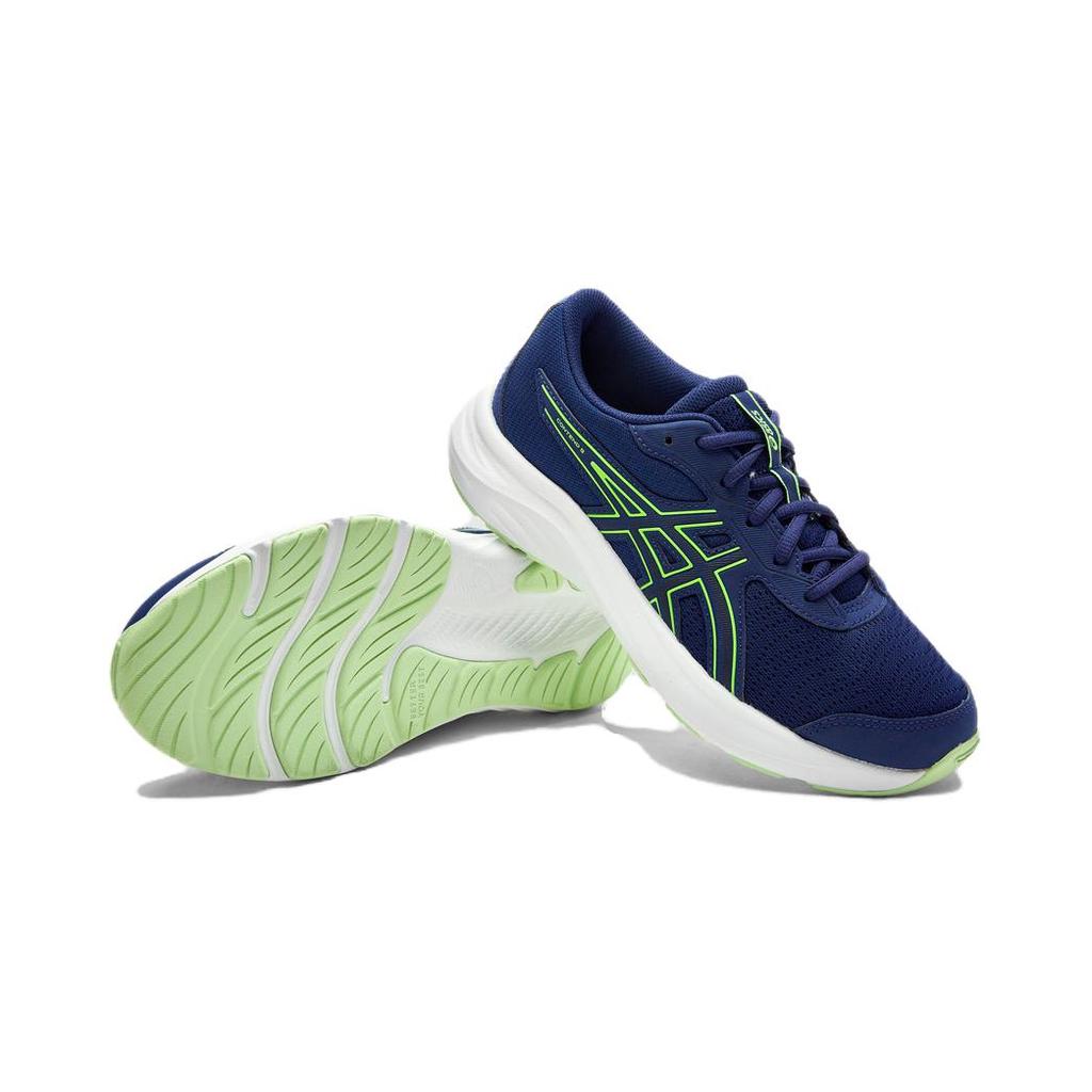 ASICS CONTEND 9 Abrasion Resistant Rebound Breathable Support Low top Kids' Running Shoes Blue 1014A337-402