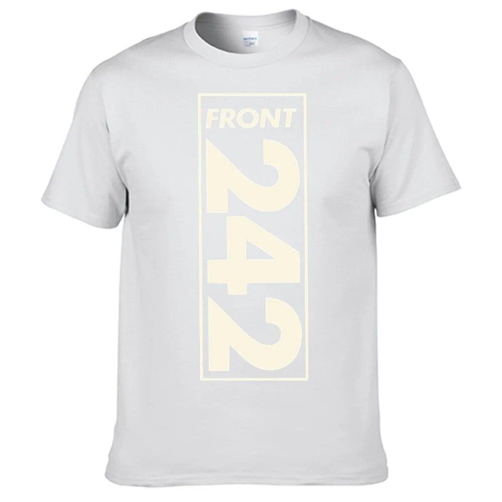Футболка Front 242 унисекс, 100% хлопок, женская рубашка унисекс, лидер продаж N011