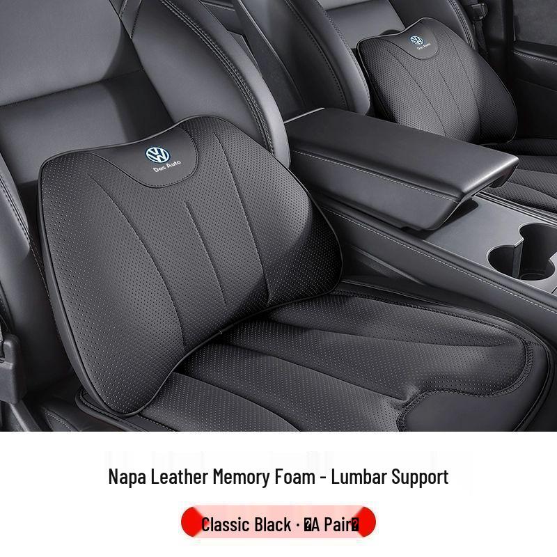 Volkswagen Lumbar Support & Headrest: Compatible with Passat, Magotan, Sagitar, Bora, Lavida, Tharu, ID3/4/6.