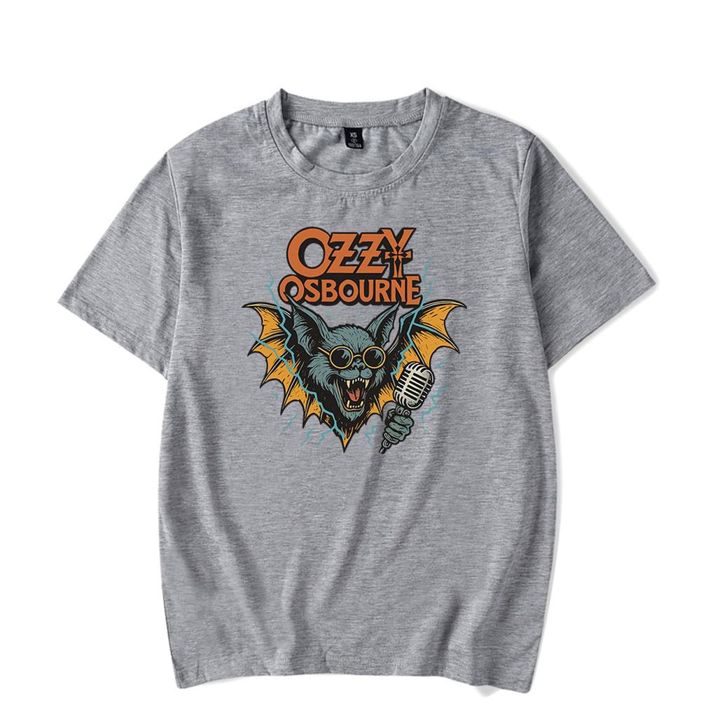 Футболка Ozzy Osbourne The Godfather of Heavy Metal Music футболка с круглым вырезом с коротким рукавом УнисексЖенские хип-хоп топы
