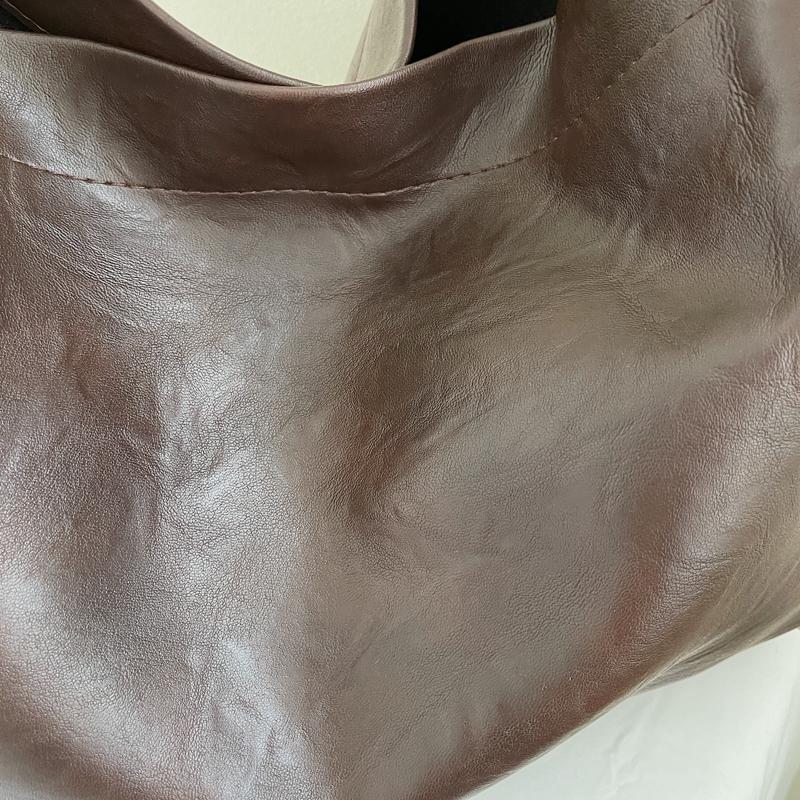 Портативная сумка-тоут Женская ретро-сумка Сумка через плечо для поездок на работу Сумка подмышку из мягкой кожи