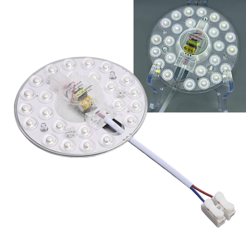 2PCS Ceiling Light Replacement Board 12W Aluminum Magnetic LED Ceiling Light Panel Retrofit for Pendant Light Wall Light