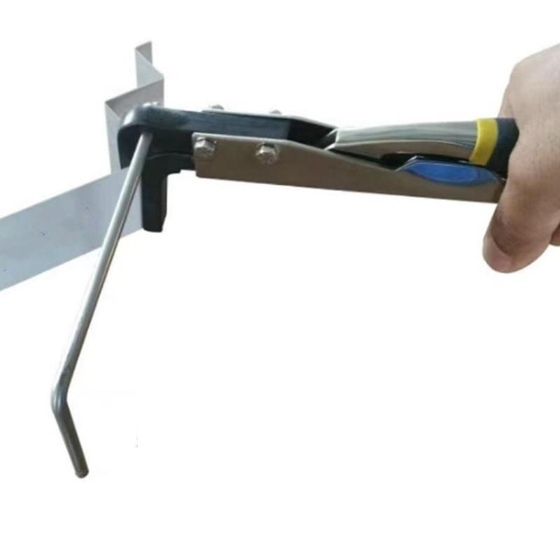 8cm Bending Plier Manual Sheet Metal Bender for Arc/Angle Shaping, Steel Plier Clamp Channel Letter Tools