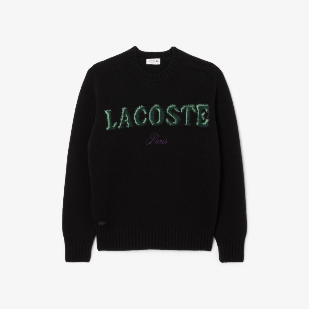 Lacoste Мужской праздничный свитер с круглым вырезом AH5202-55NXIY