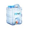 Портативный контейнер для хранения воды пищевого класса с краном для кемпинга на открытом воздухе и автомобильных туров