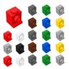 60 шт. 4070 Модифицированный 1x1 с фарой Коллекция Кирпичики Набор Модульные Игрушки Для Технических MOC DIY Фигурка Строительные Блоки