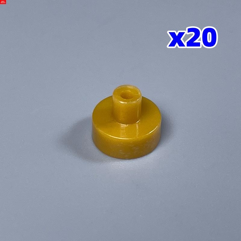 Нетоксичные кубики Moc Держатель для свечи Круглый 1x1 Открытый шип 37762 20482 85861 Аксессуары Модель Образовательная игрушка для детей Строительные блоки