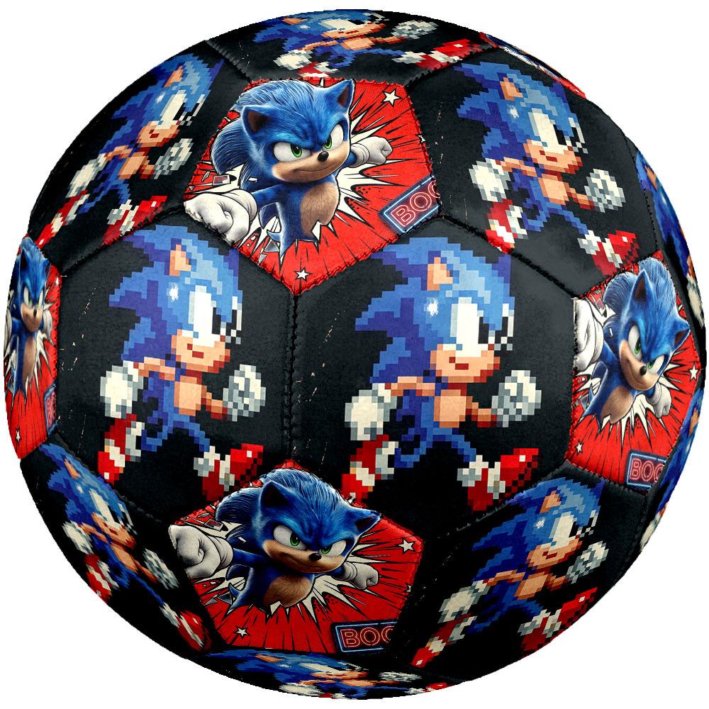 1pc Sonic the Hedgehog Soccer Ball Size 5 Indoor Soccer Ball Fashion Colorful Backyard Game - Great For Sports Fans Gift HE41