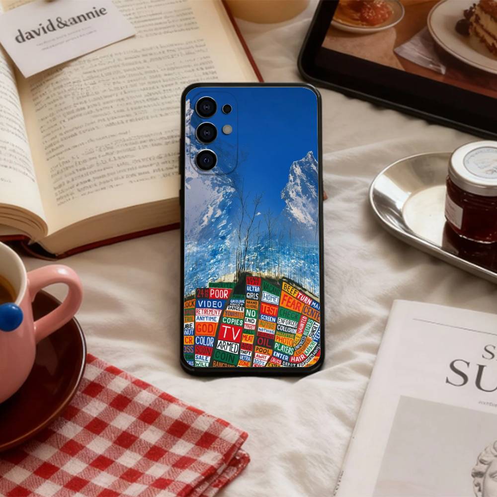 R-Radiohead In Rainbows Phone Case For Samsung S 25,24,23,22,30,21,10,9,Ultra,Plus,Lite,FE,4,5 G Soft Black Case