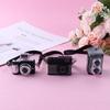 BJD 1/12 Doll Mini Doll Camera Dollhouse Miniature Camera Miniature Digital Camera Doll SLR Camera