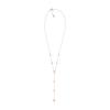 ANJA PEBBLE Rose Gold Tone Stainless Steel Y SKJ1845791 [Skagen] Women's Necklace,