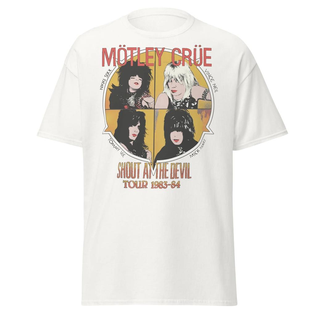 Motley Crue - Shout 83/84 Tour Jumbo Print T Shirt