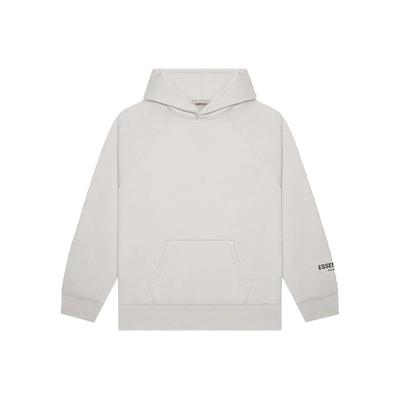 Fear of God Флисовая толстовка Essentials с нашивкой-логотипом на плече Топы унисекс Светло-коричневый FOG-FW20-310