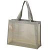 [ideamall] Mesh Bag, Spa Bag, Mesh Pool Bag, Sauna Bag with Zipper (Silver)