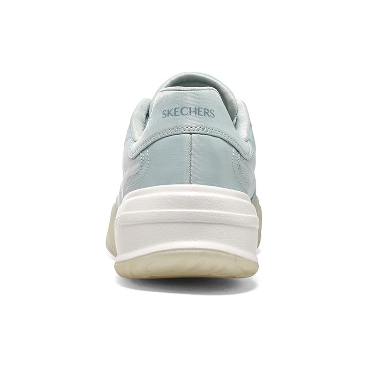 Skechers Повседневные нескользящие прочные низкие кеды для скейтбординга женские кроссовки Синие 185021-BLU