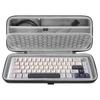 Geekria Compact Keyboard Hard Shell Travel Carry Bag for 68 Key Compact Compatible with Keychron K6 Q2 Q2 HyperX Alloy Origins 65 Keyboard 65% Case,
