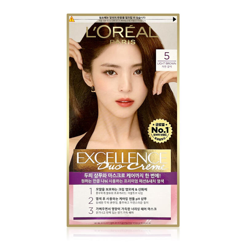 L'Oréal Paris Excellence Двойная Туба Duo Крем-краска для волос, 6 Цветов