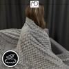 Blanket bed armchair decoration square embossed 160x200cm plaid birthday gift